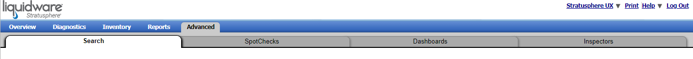 Using the Stratusphere UX Advanced Mode